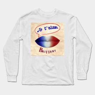 FRENCH KISS JETAIME BRITTANY Long Sleeve T-Shirt